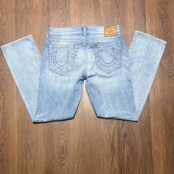 🔥🔥🔥True Religion Blue Straight Jeans Classic Light Wash Size: 34W🔥🔥🔥 - Picture 11 of 11